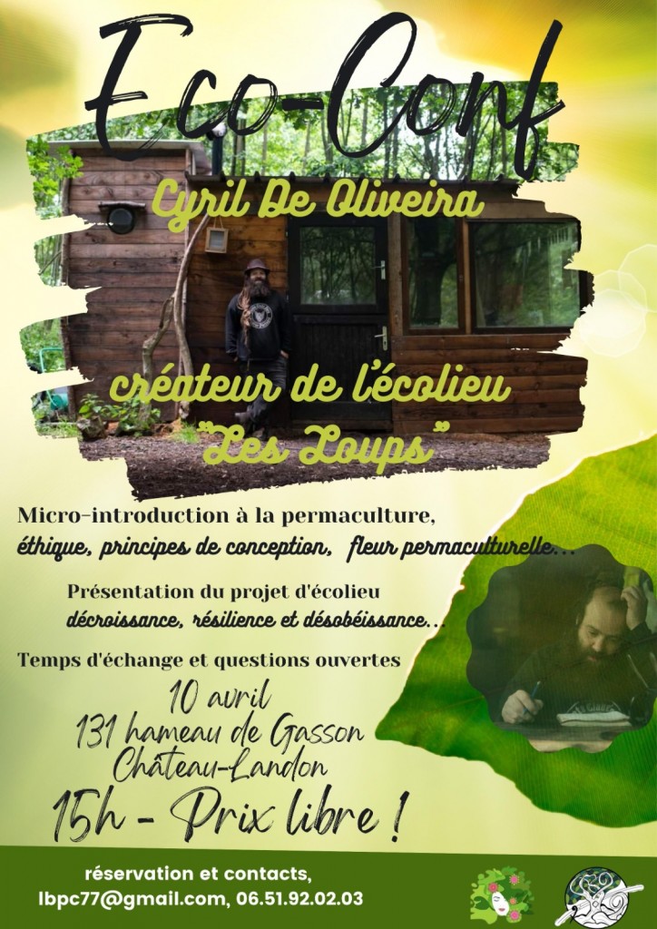 Conférence Ecolieu Château-Landon