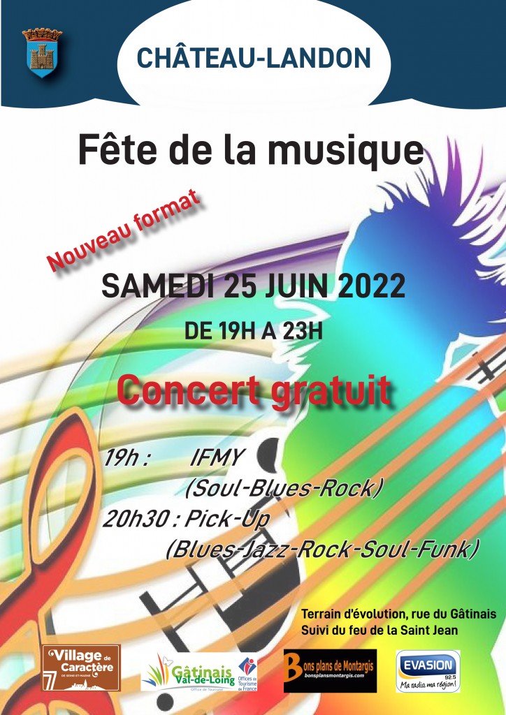 Fête de la Musique Château-Landon 2022