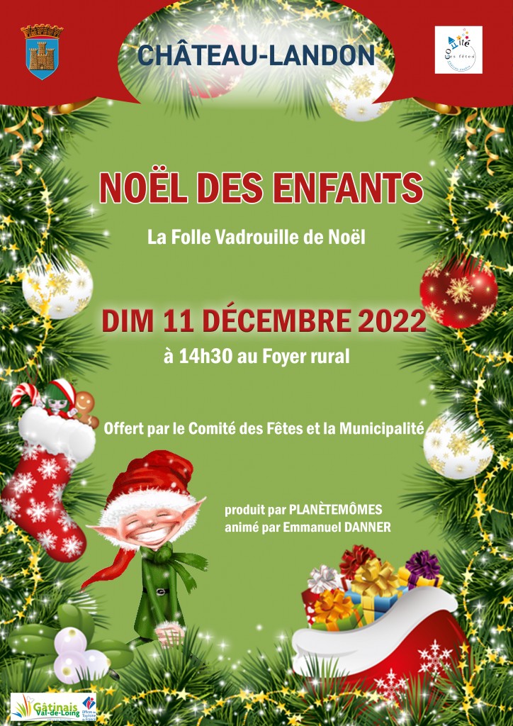 Noël des enfants 2022 Château-Landon