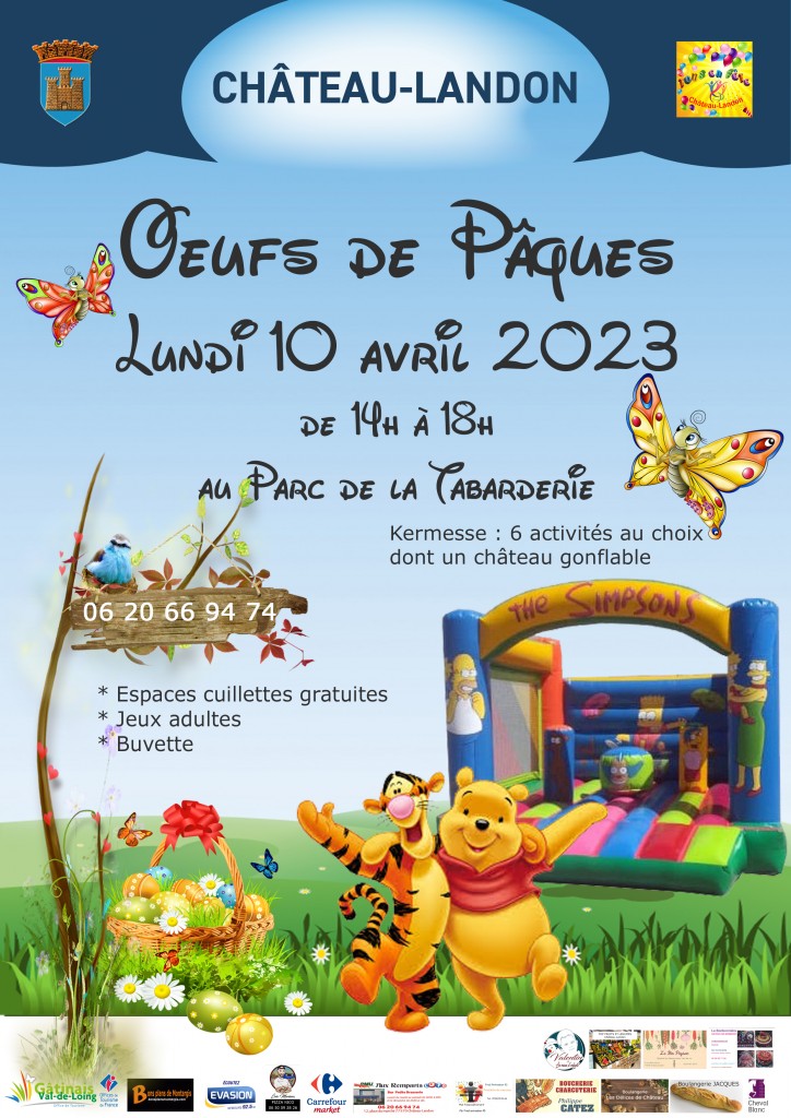 Oeufs de Pâques Château-Landon 2023