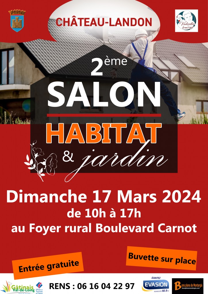 Salon Habitat et Jardin Château-Landon 2024